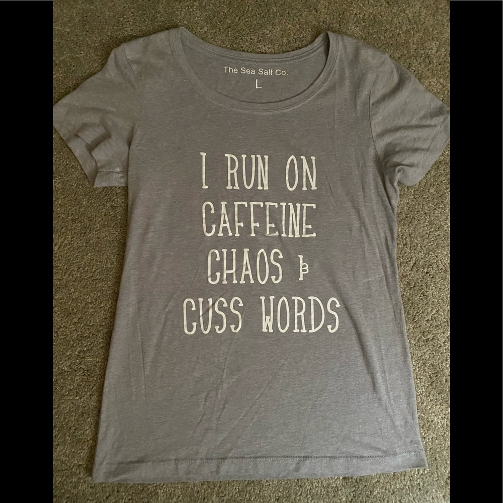 Large graphic T-shirt